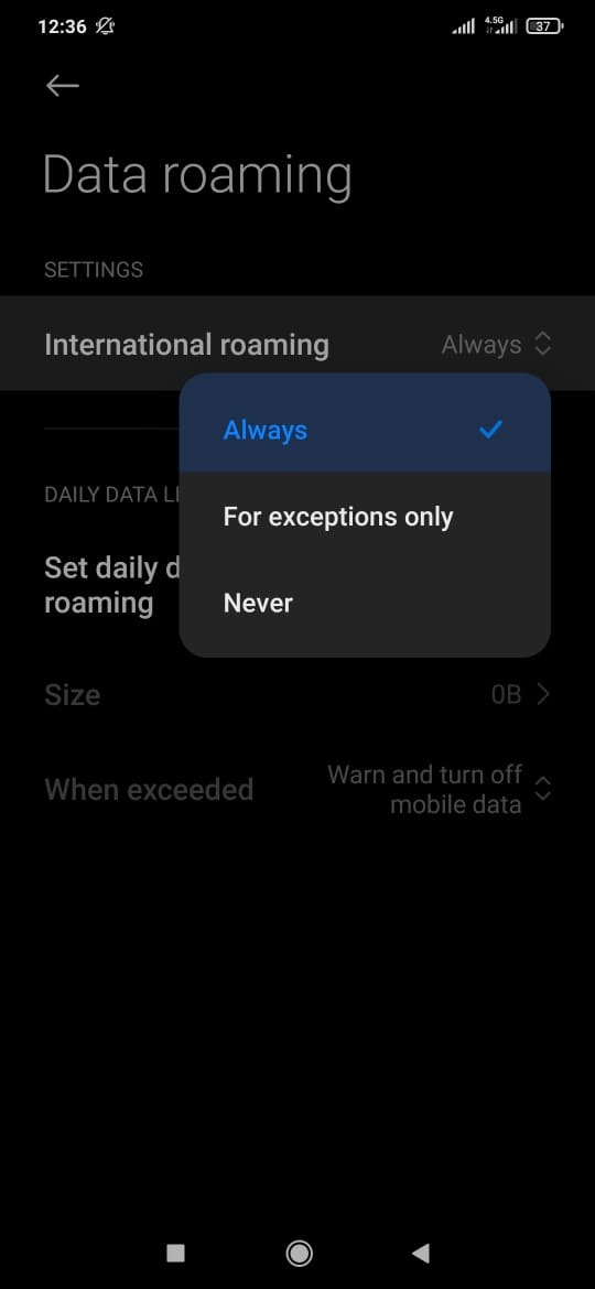 مشکل اتصال اینترنت گوشی شیائومی